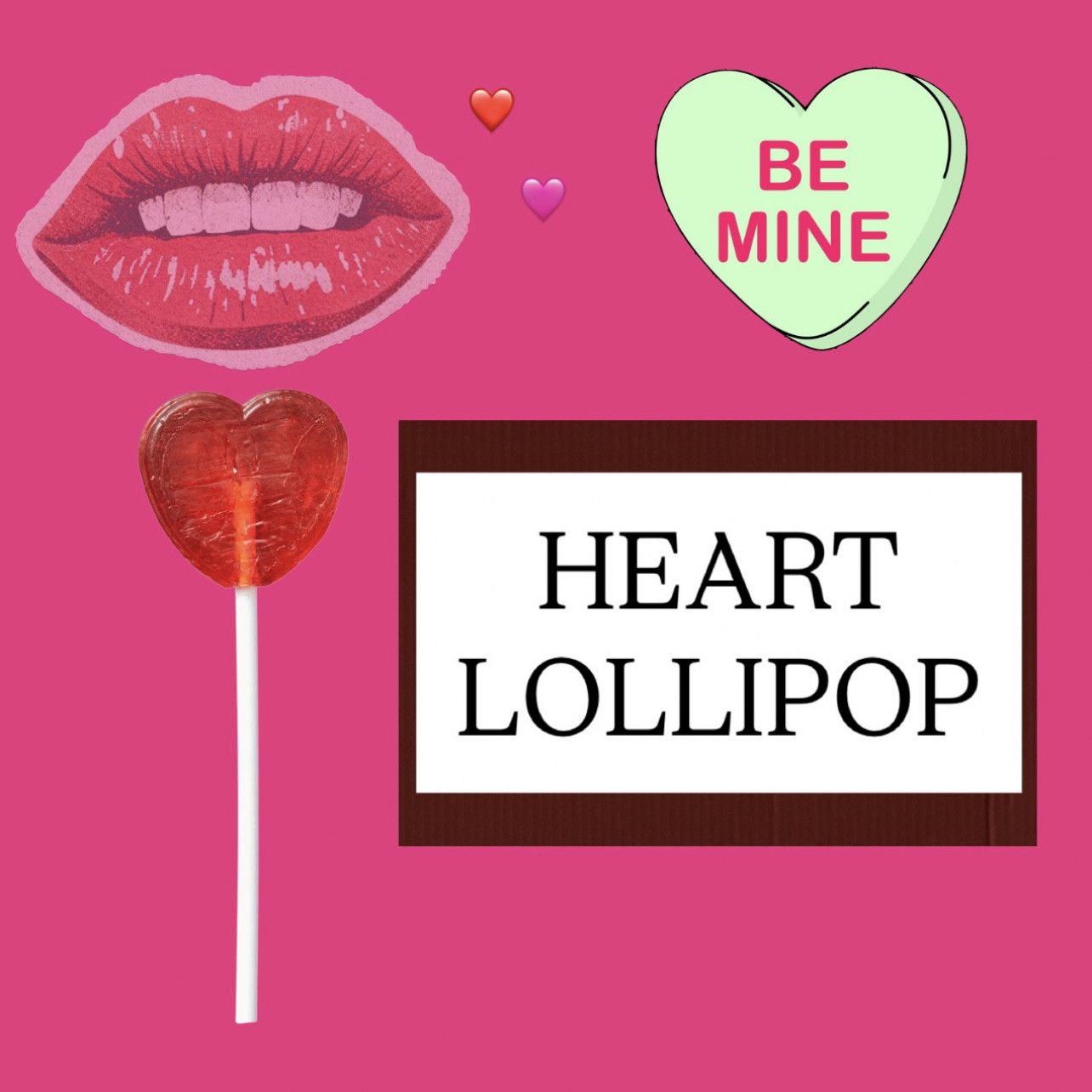 Heart Lollipop