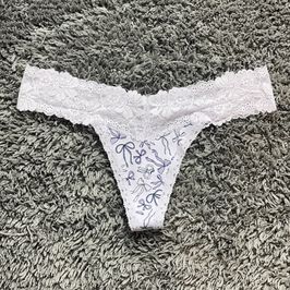 Bow Lace Thong