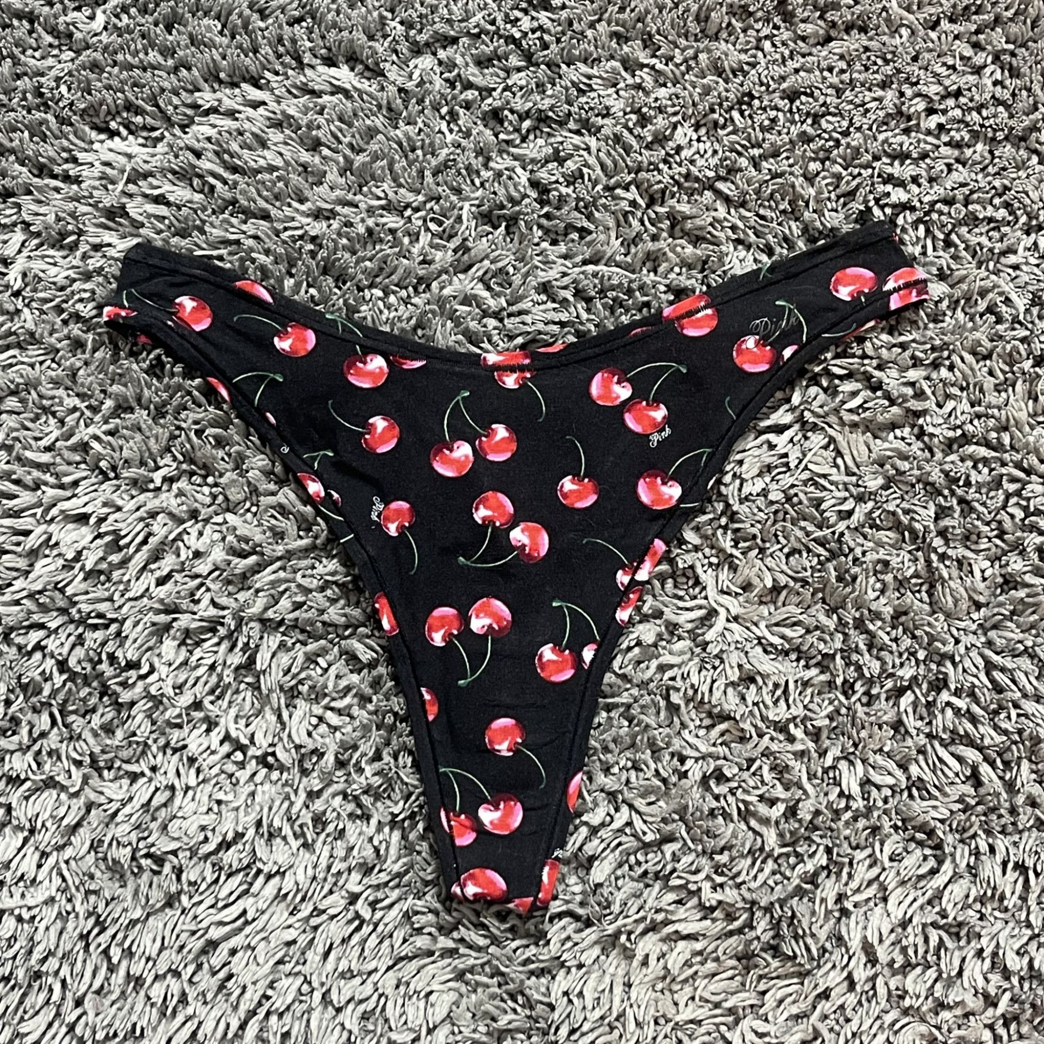 Black Cherry Thong