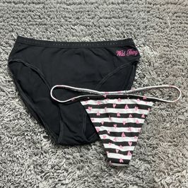 Black and Pink Panties