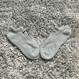 Grey Nike Ankle Socks