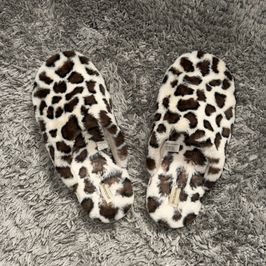 Cheetah Slippers