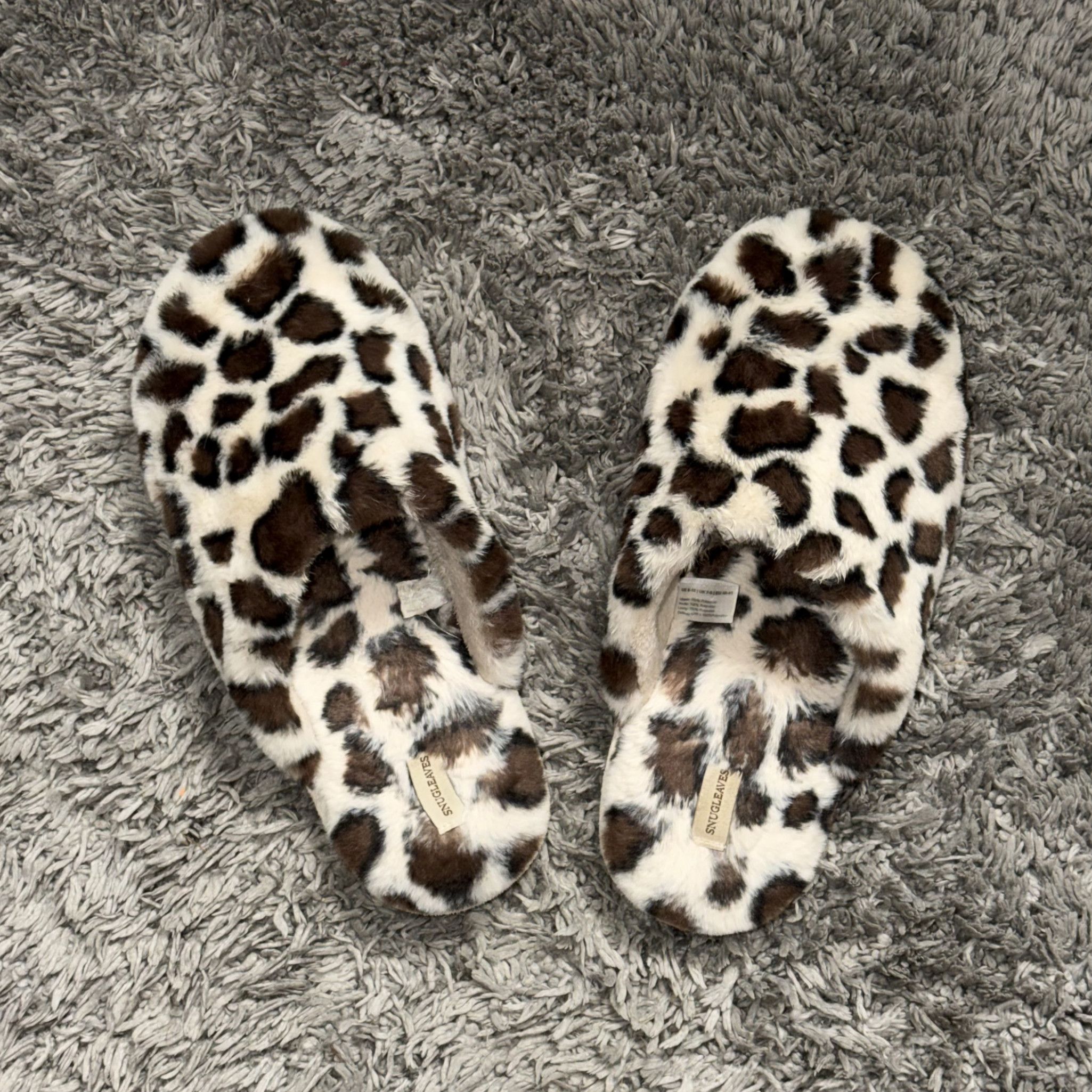 Cheetah Slippers