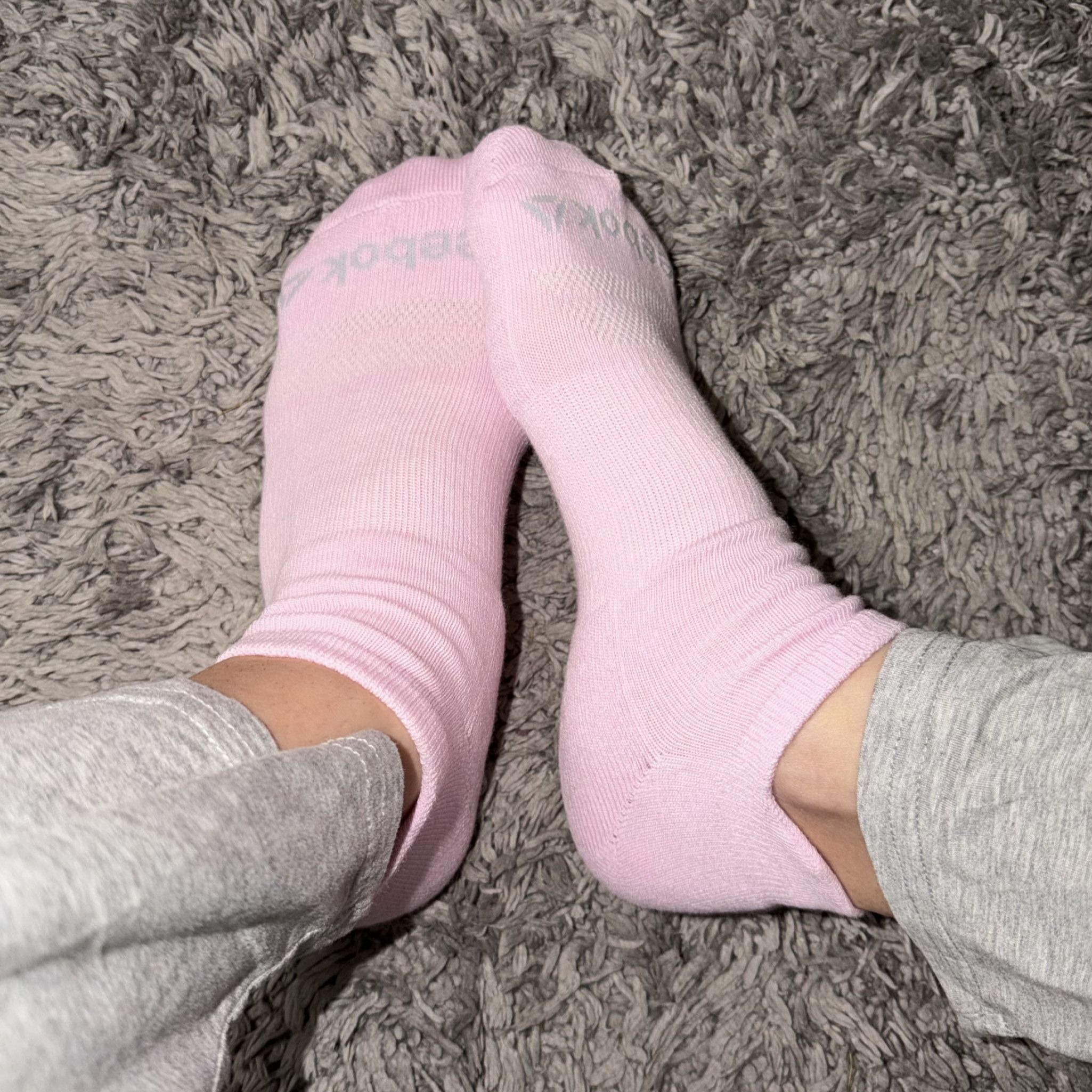 Light Pink R Ankle Socks