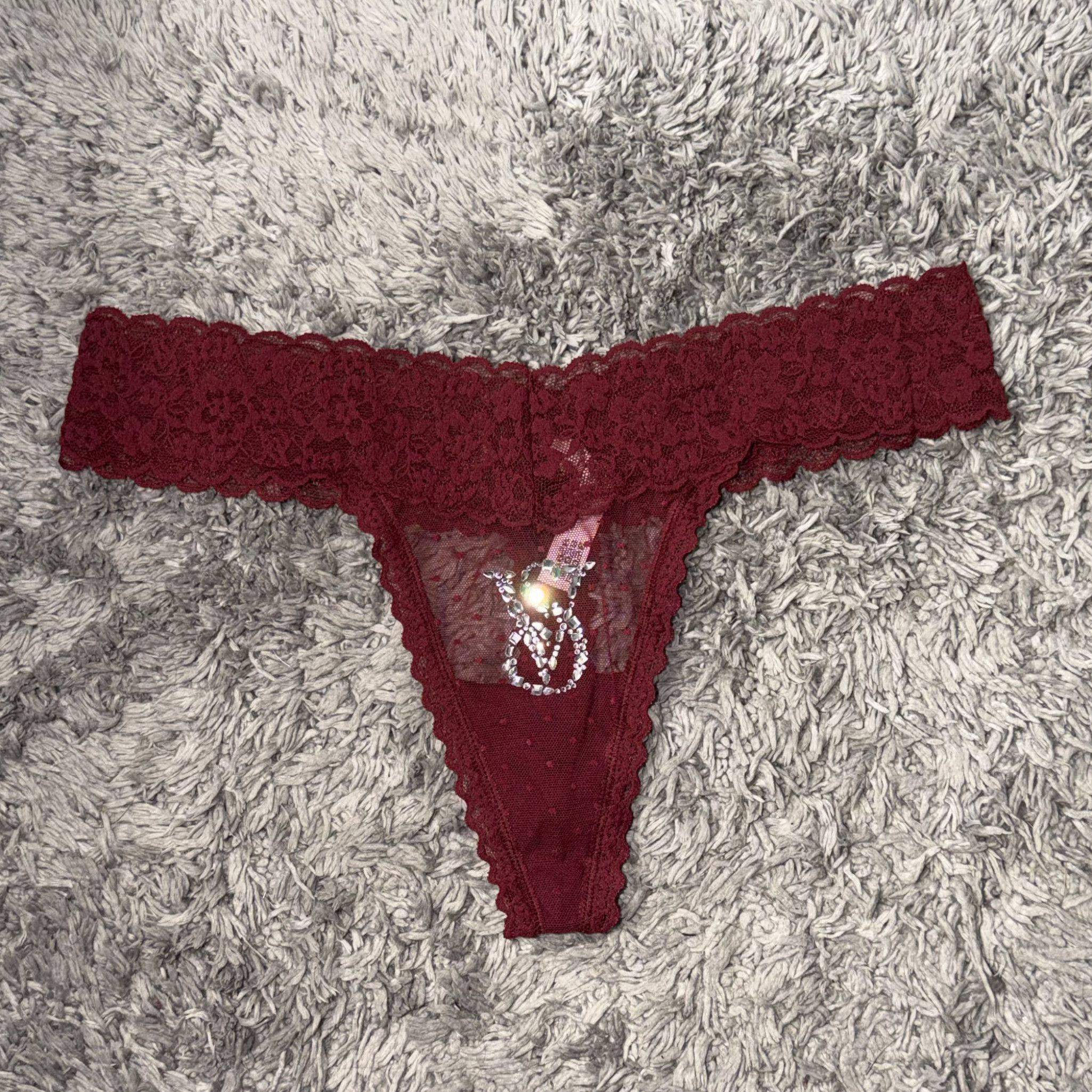 Bling VS Lace Thong