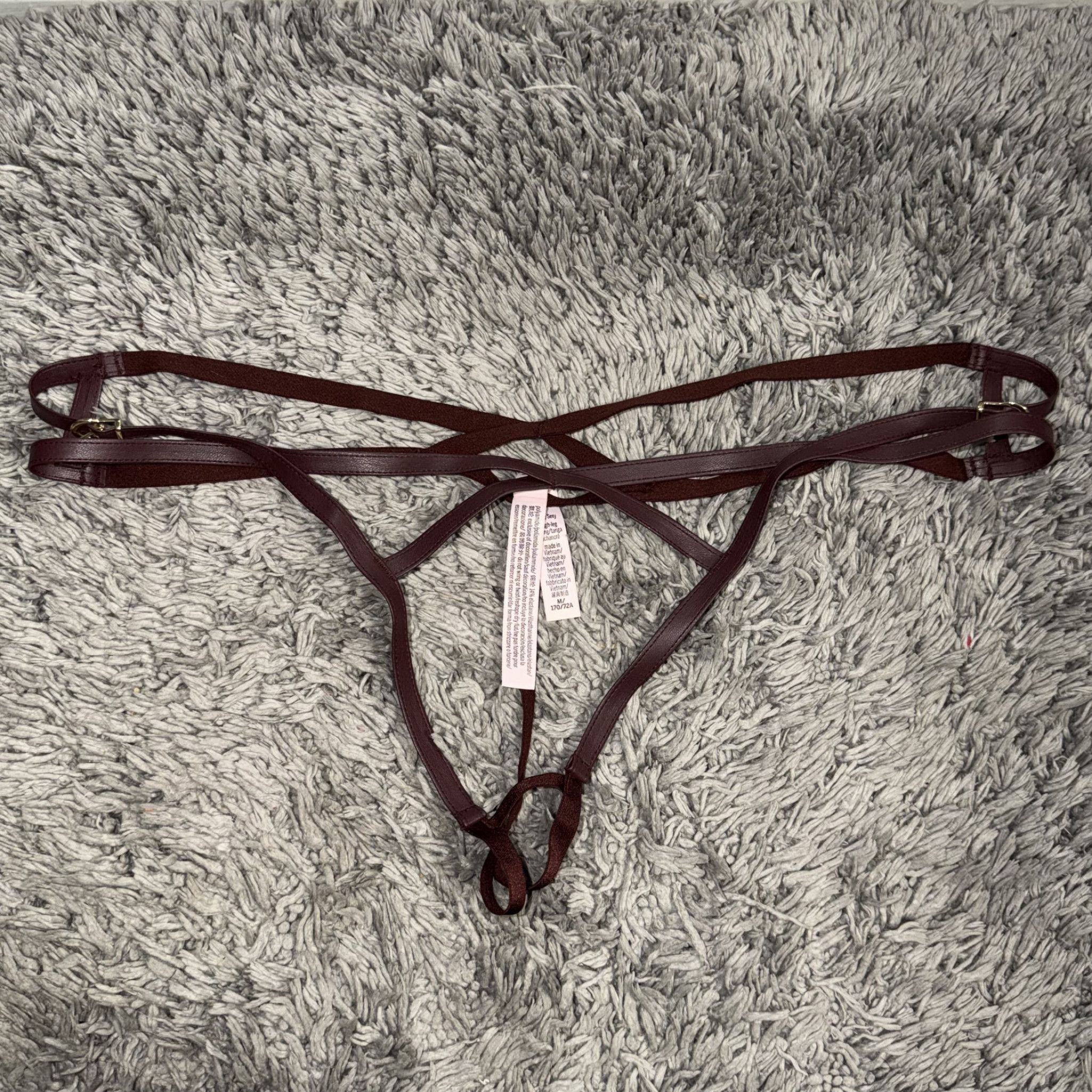 SALE Brown Harness Panty
