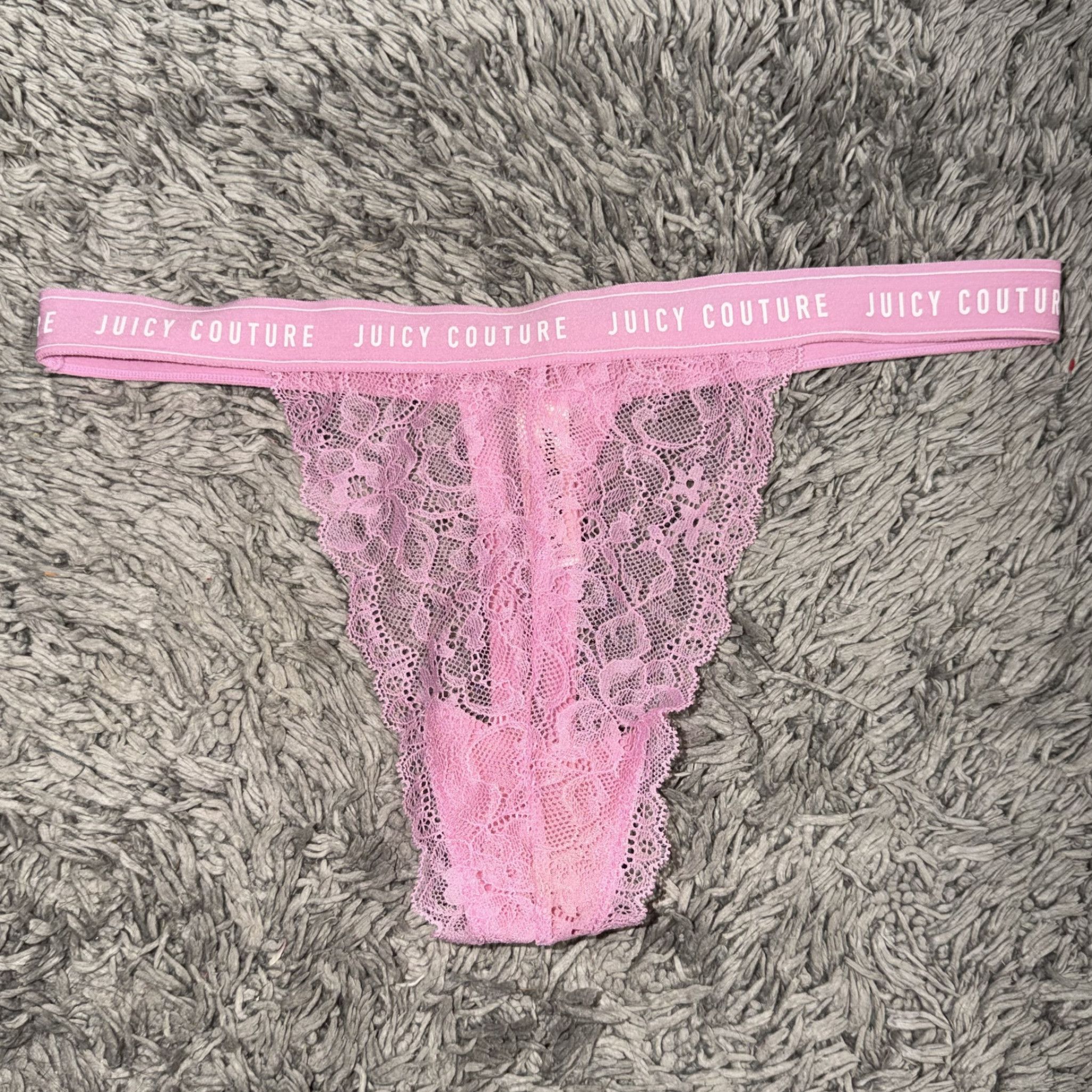 SALE Pink Lace JC Thong