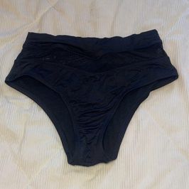 Black High Waisted Bottom