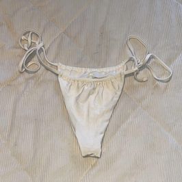 White Thong Bikini Bottom