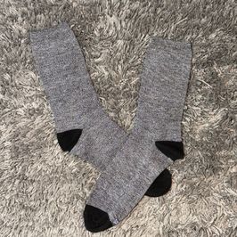 Grey Long Socks