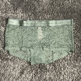 Green Lace Band Boyshort