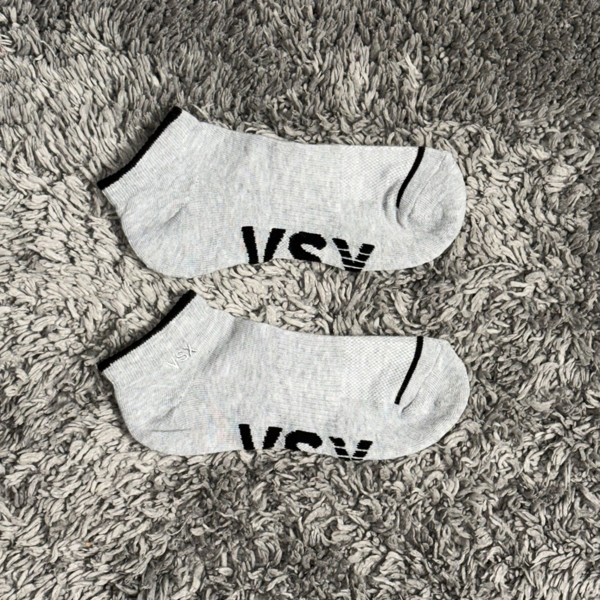 Grey VSX Ankle Socks