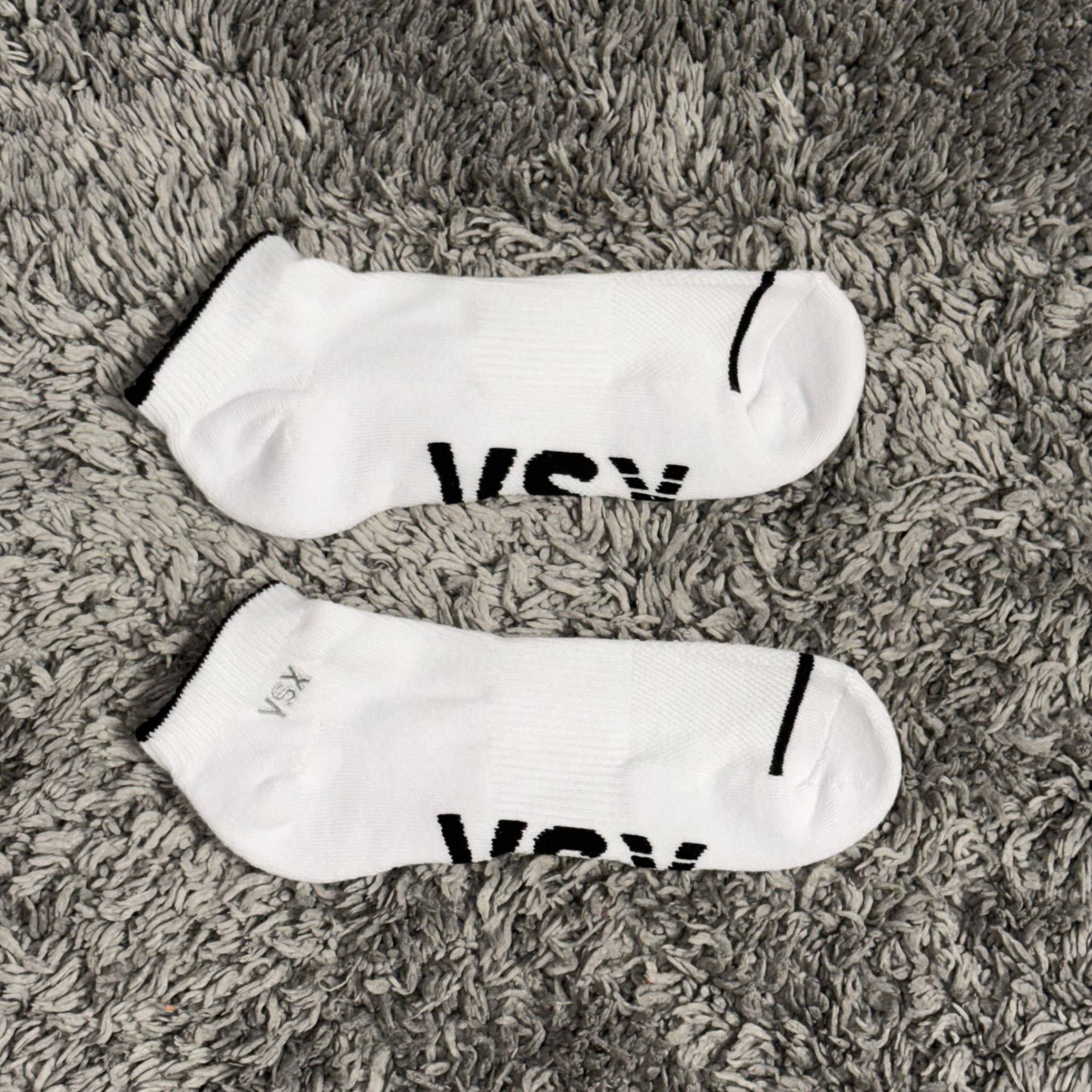 White VSX Ankle Socks