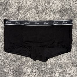 Black Cotton Boyshort