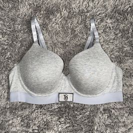 Grey Shine Patch Lightly Lined Demi Bra