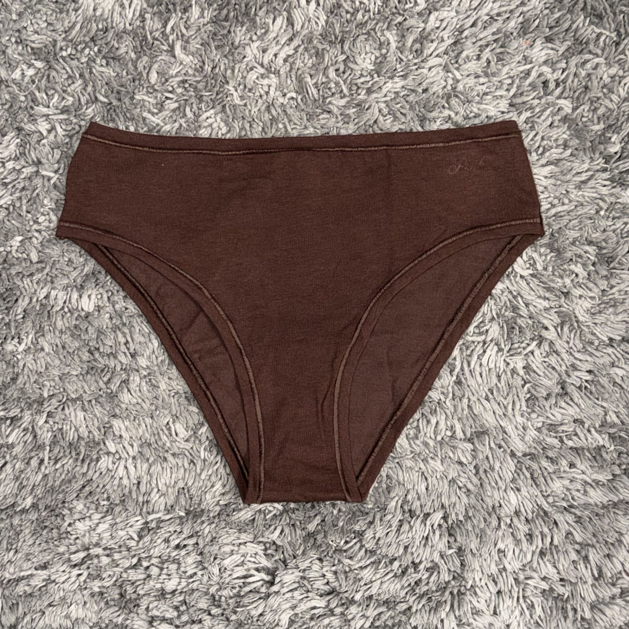 Brown Cotton Cheeky