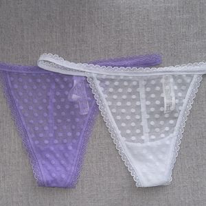 2 GStrings Pack : Sheer Polka Dot