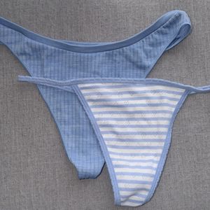 2 Panty Pack : Thong and GString