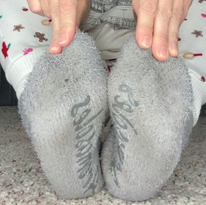Worn Slipper Socks