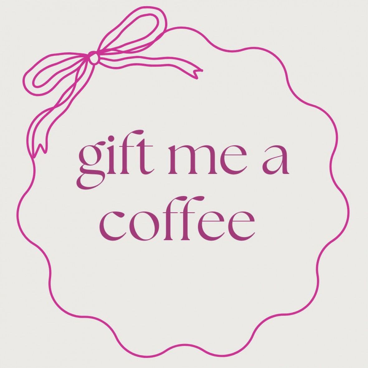Gift me a coffee!