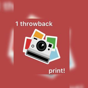 1 throwback print