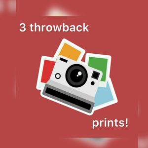 3 throwback prints