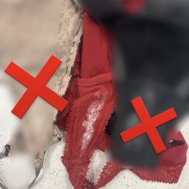 Sexy red panties for sell