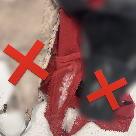 Sexy red panties for sell