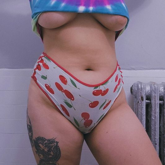 cherry panties