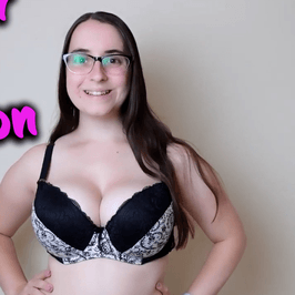 Black and White Bra
