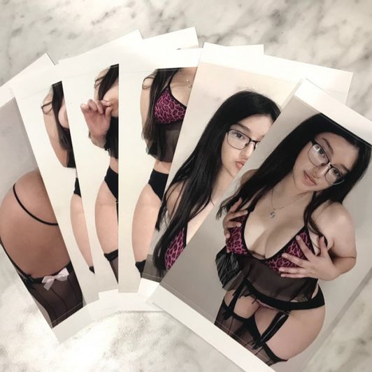 Exclusive Pink Cheetah Lingerie Photoset