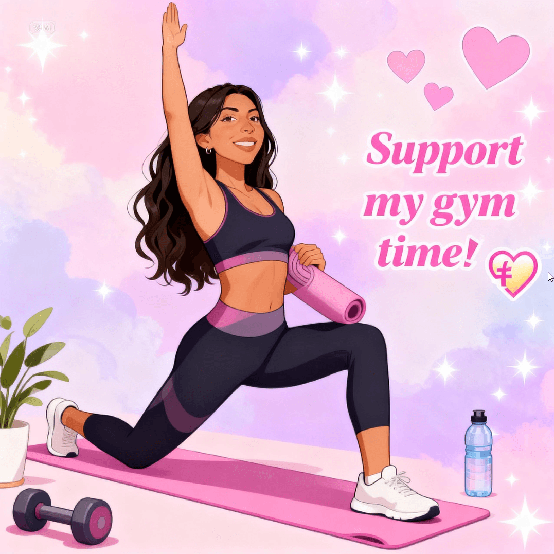 Support my gym time