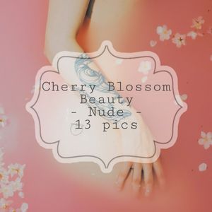 Cherry Blossom Beauty Nude