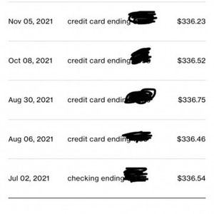 Cell phone bill