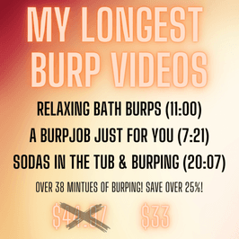 Over 38 Minutes of Burping!