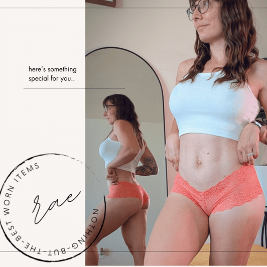 Coral Lacy Boy Shorts