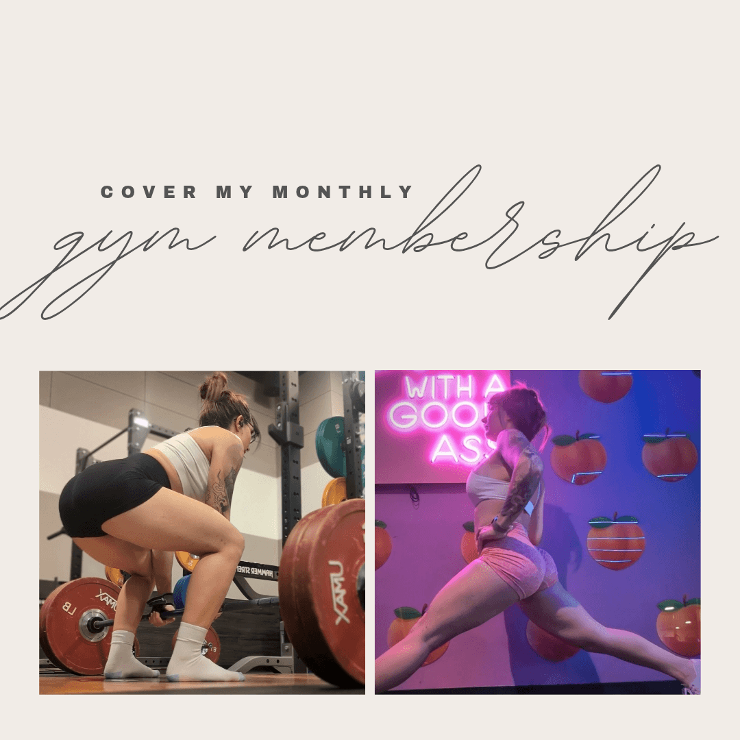 Cover My Gym Membership This Month!