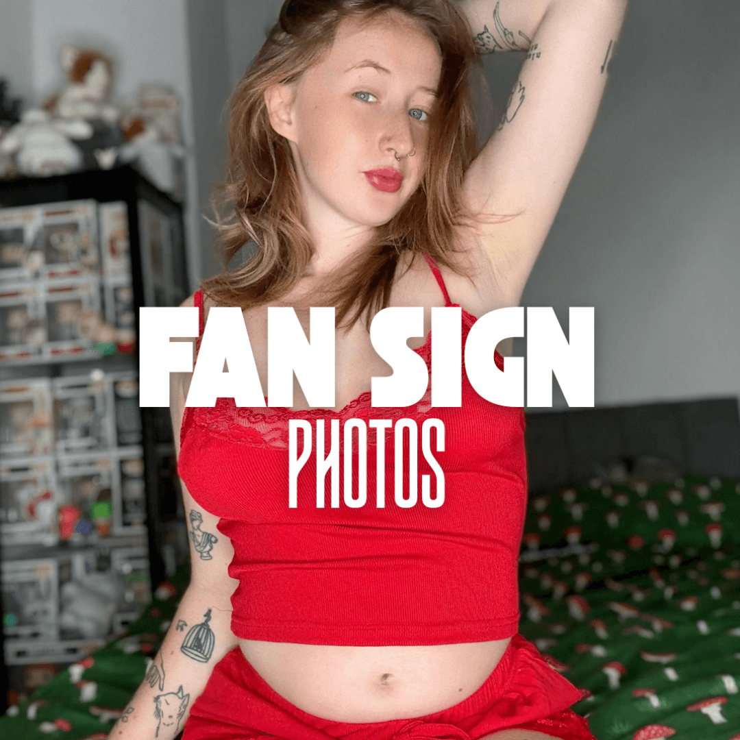 PERSONALISED FAN SIGN