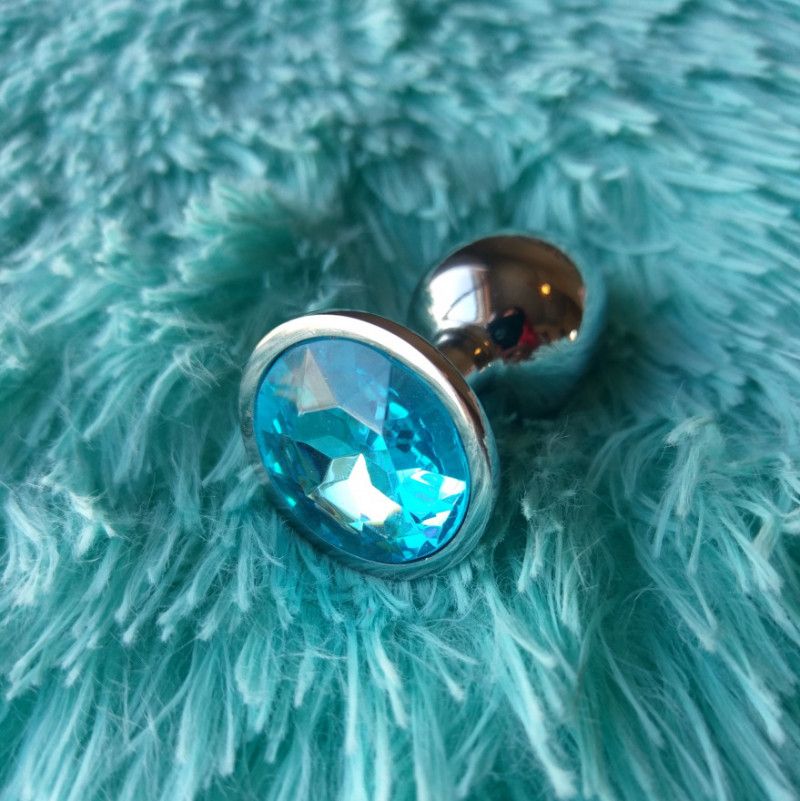 Blue Small Buttplug