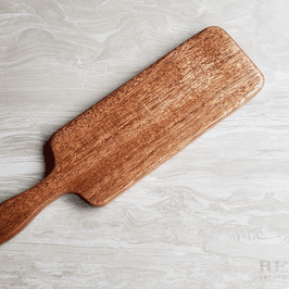 Ruler Spanking Paddle in Mahogany