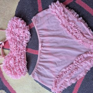 Frilly Vintage French Knickers Set