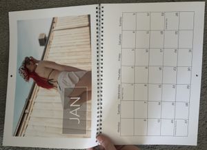 2025 Lingerie Double A4 Calendar