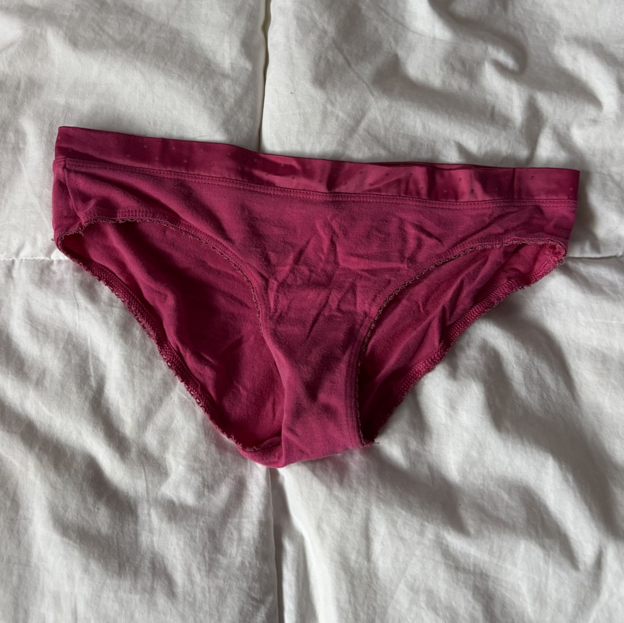 Pink full back panties