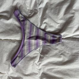Striped thong