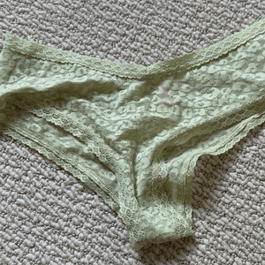 Light Green Lace Cheeky