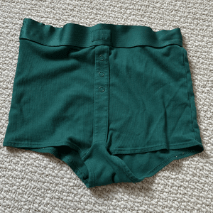 Dark Green Boy Shorts