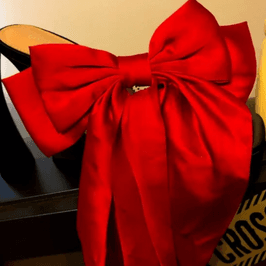 Red Hair bows Paid Free Shipping! Worn Live on Cam