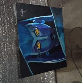 KDA Evelynn Acrylic Painting