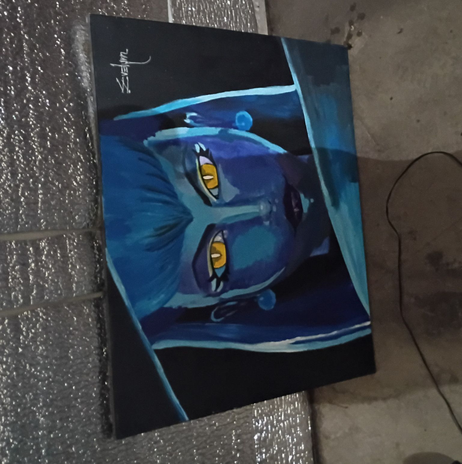 KDA Evelynn Acrylic Painting