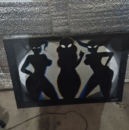 Sexy Demon Ladies Painting